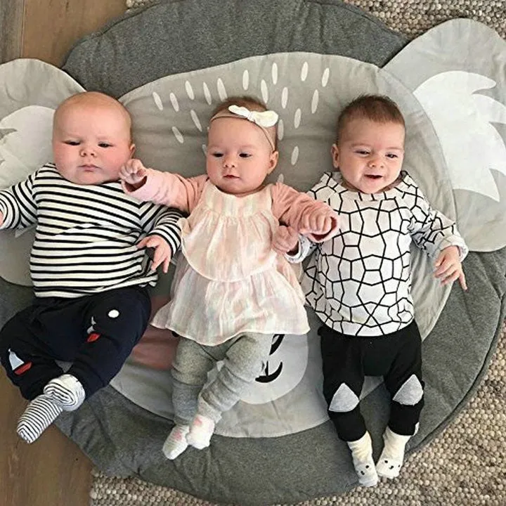 Round Floor Play Mat 90CM