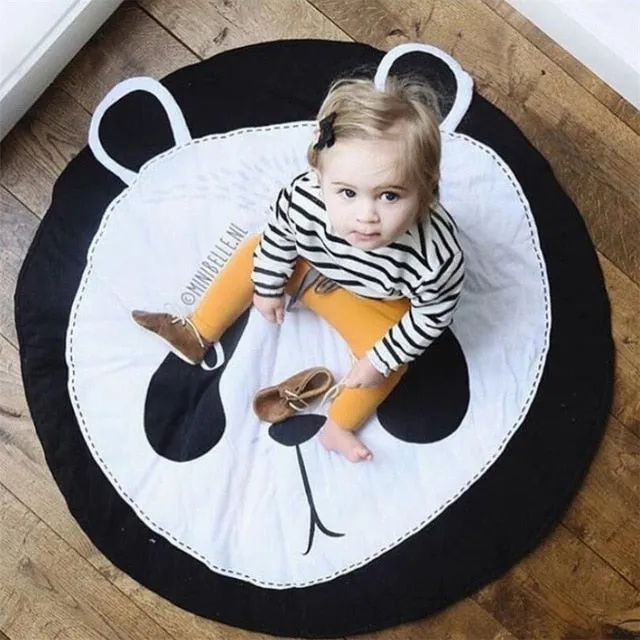 Round Floor Play Mat 90CM