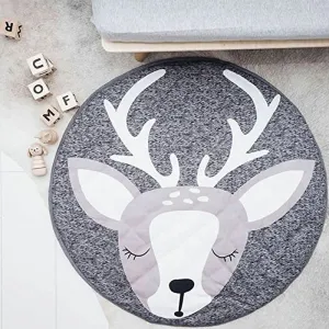 Round Floor Play Mat 90CM
