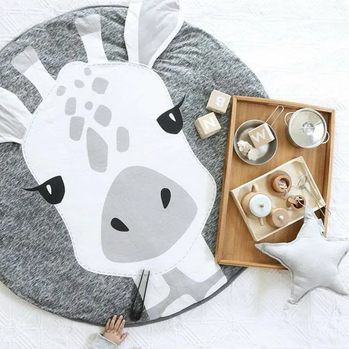 Round Floor Play Mat 90CM
