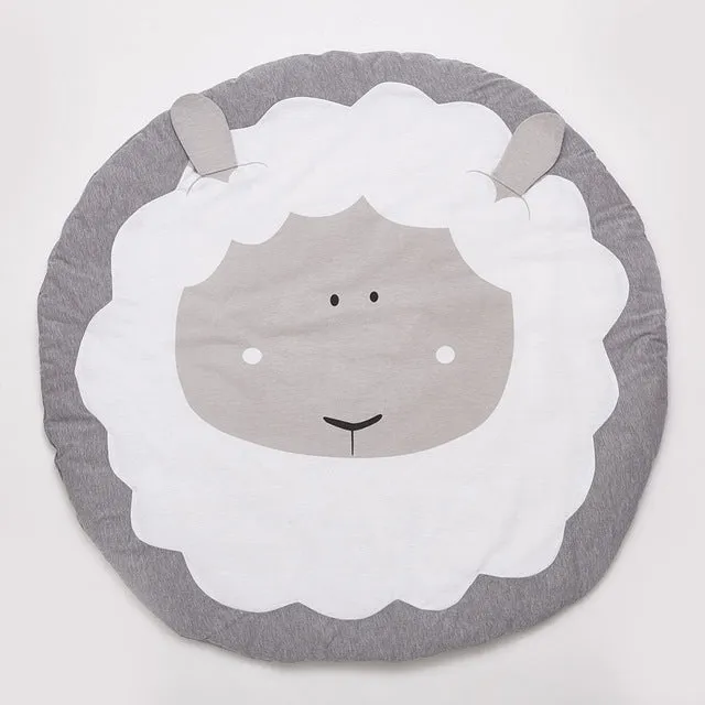 Round Floor Play Mat 90CM