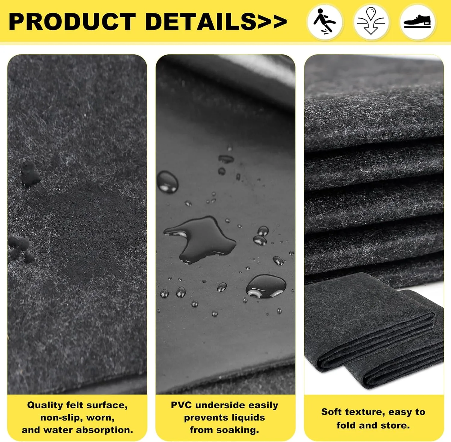 Shed Mat, Outdoor Storage Shed Flooring Mat, Carport Garage Floor Mat, Waterproof Moistureproof