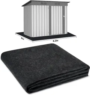 Shed Mat, Outdoor Storage Shed Flooring Mat, Carport Garage Floor Mat, Waterproof Moistureproof