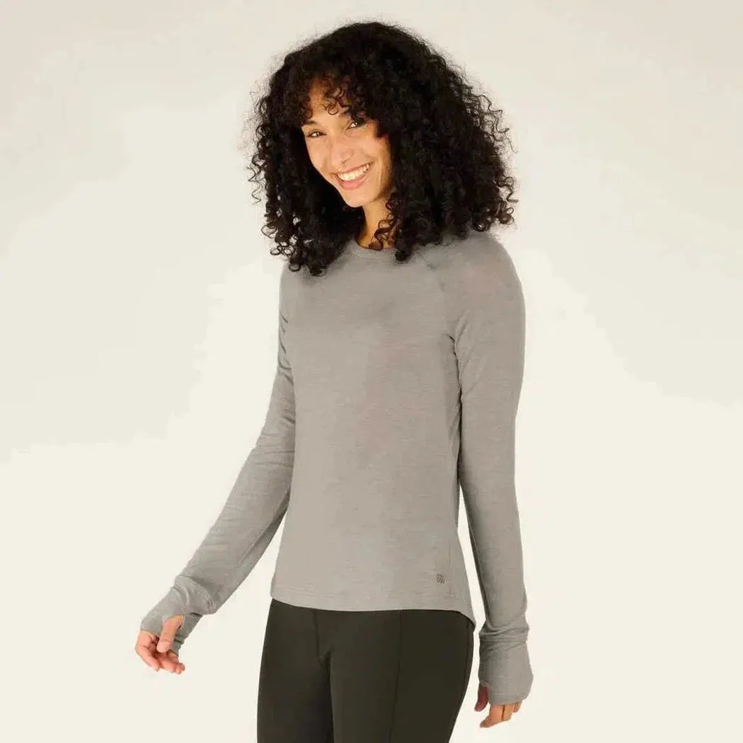 Sherpa Adventure Gear Women's Tendu Active Long Sleeve Crew