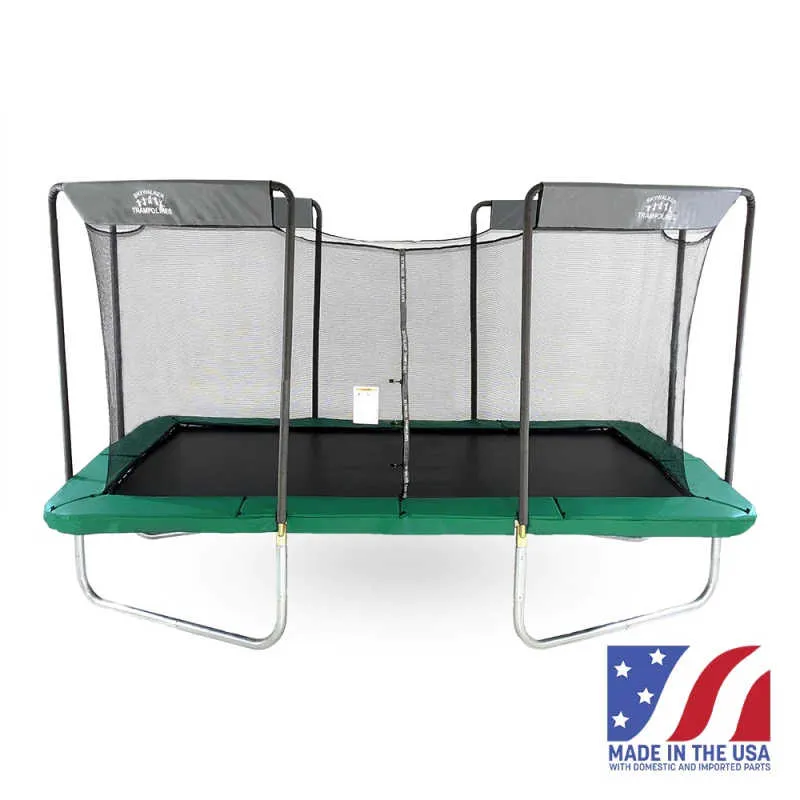 Skywalker Trampoline 17' x 10' Rectangle Olympic-Sized Premium Trampoline with Enclosure - LMG-SPTRC1710