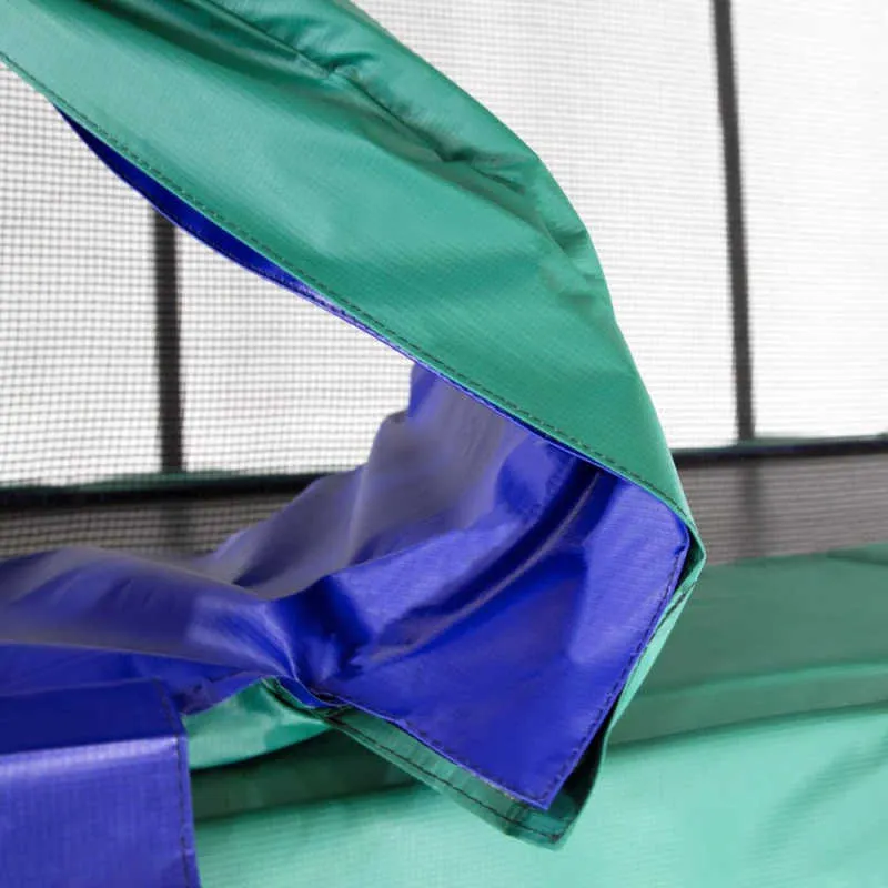 Skywalker Trampoline 17' x 10' Rectangle Olympic-Sized Premium Trampoline with Enclosure - LMG-SPTRC1710