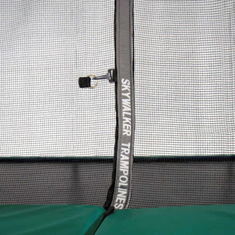 Skywalker Trampoline 17' x 10' Rectangle Olympic-Sized Premium Trampoline with Enclosure - LMG-SPTRC1710
