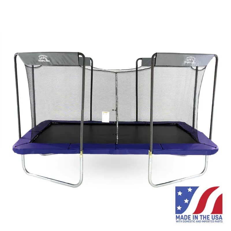 Skywalker Trampoline 17' x 10' Rectangle Olympic-Sized Premium Trampoline with Enclosure - LMG-SPTRC1710