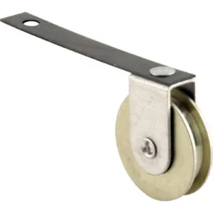 Sliding Screen Door Steel Ball Bearing Center Groove Spring Tension Roller