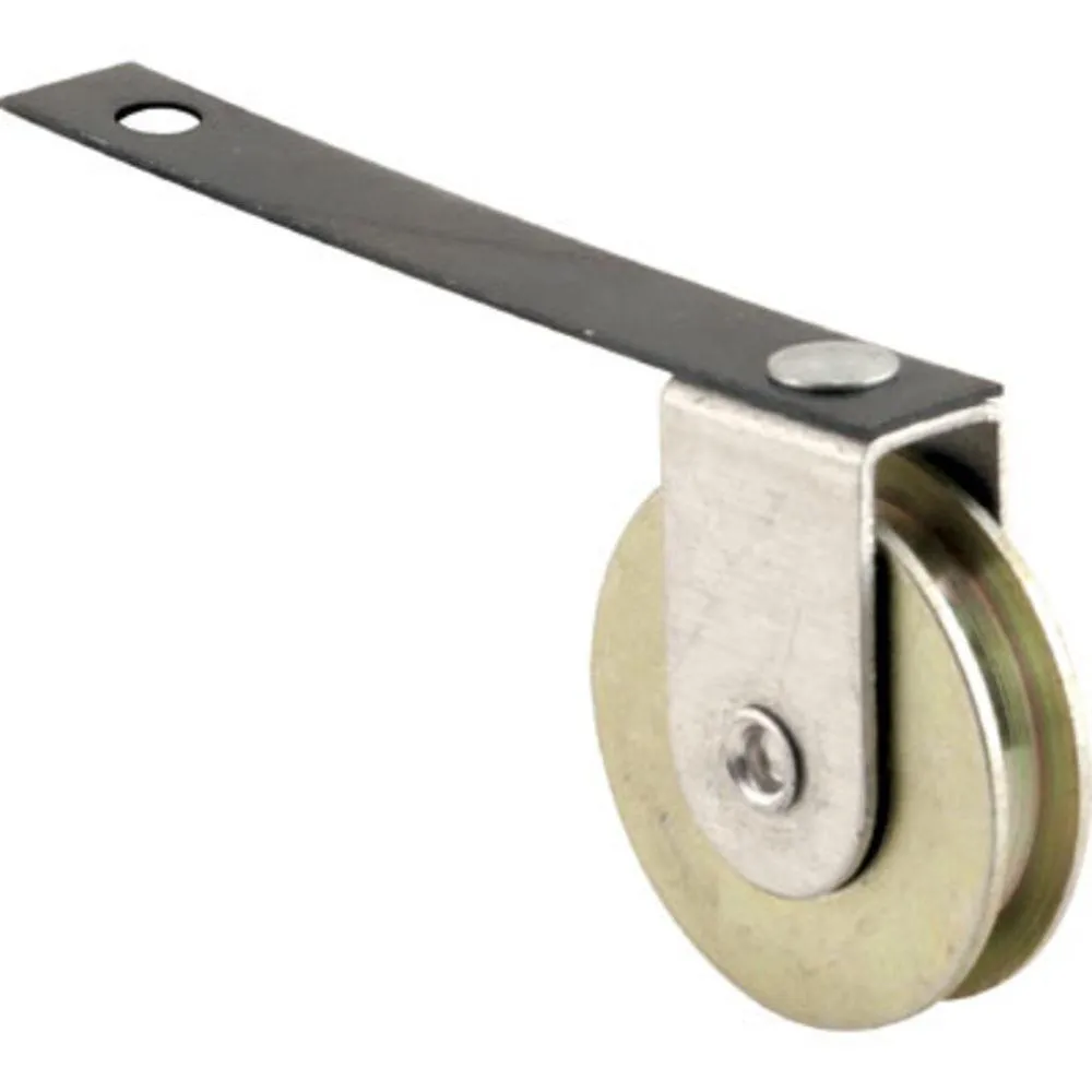 Sliding Screen Door Steel Ball Bearing Center Groove Spring Tension Roller