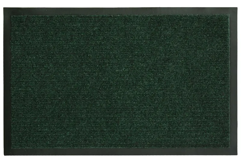Sports Licensing Solutions 31758 Rib Mat, 36 in L, 21 in W, Polypropylene Surface, Green :EA: QUANTITY: 1