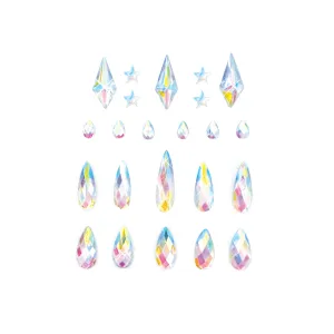 Star Studded Crystal Face and Body Jewels