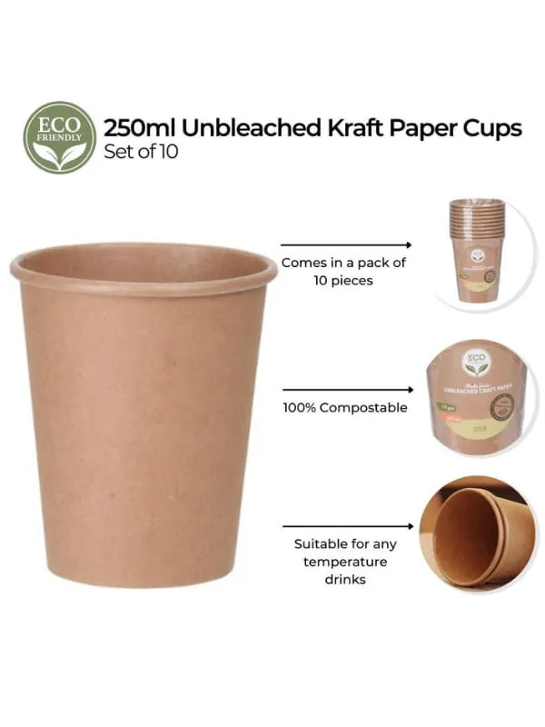 Unbleached Paper Cup (Wholesale)
