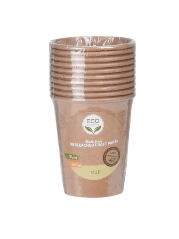 Unbleached Paper Cup (Wholesale)