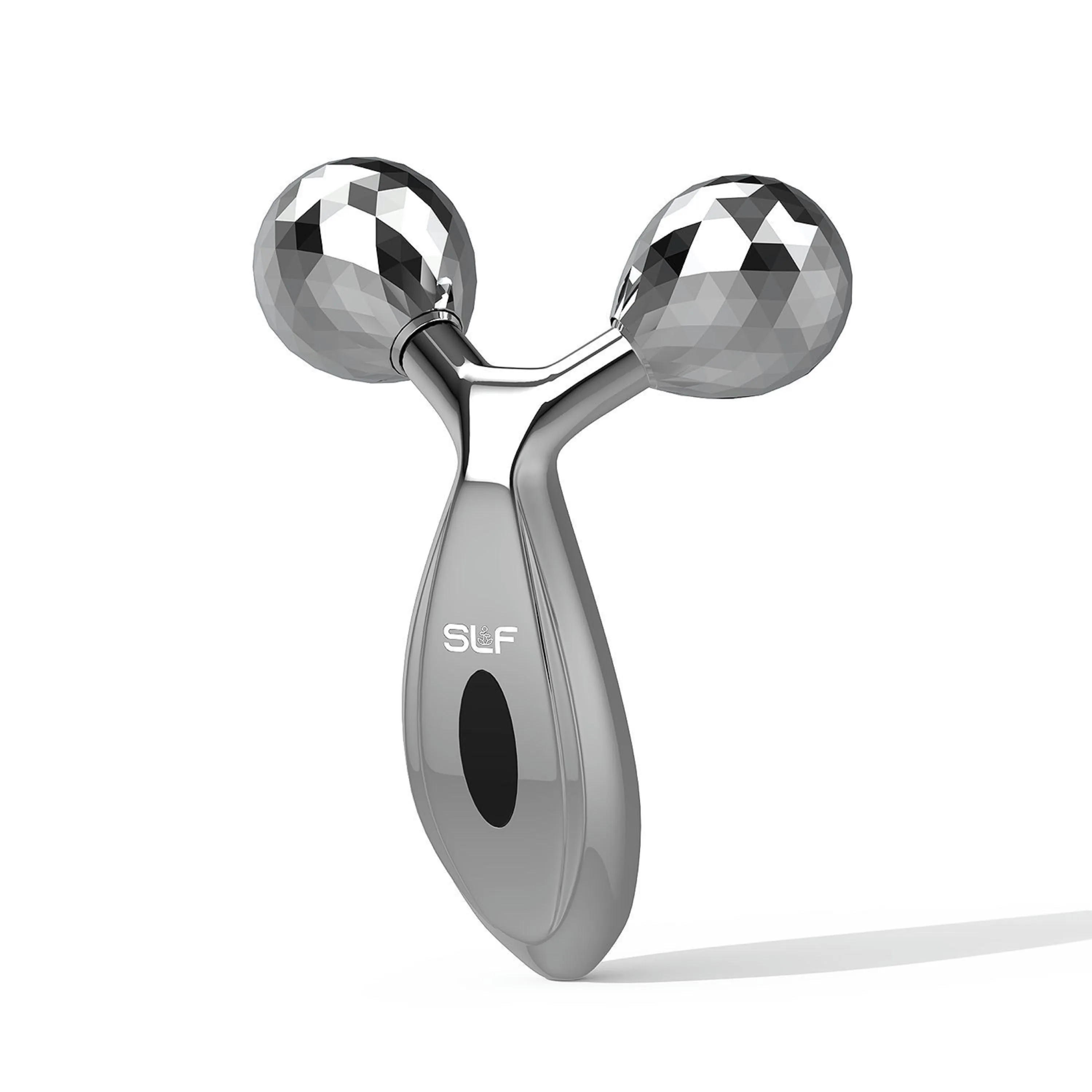 VYSN SLF 3D Beauty Roller Massager in Silver