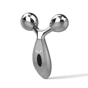 VYSN SLF 3D Beauty Roller Massager in Silver